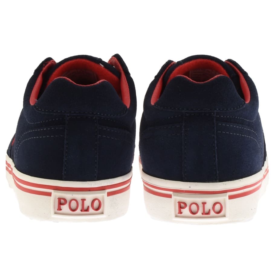 Alternative Image for ProductRalph Lauren Hanford Suede Trainers Navy2